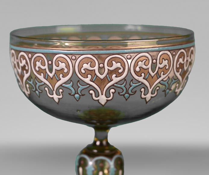 Jacques Philippe IMBERTON, Orientalist-Style Bowl, second half of the 19th century-1