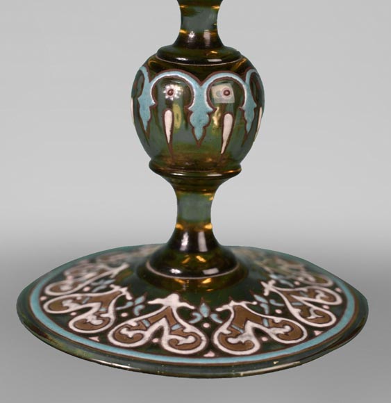 Jacques Philippe IMBERTON, Orientalist-Style Bowl, second half of the 19th century-3