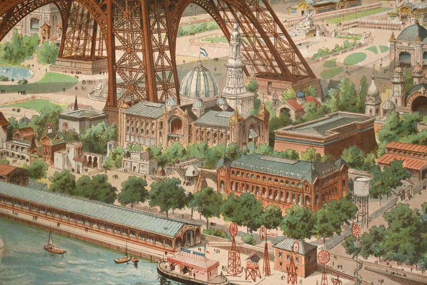 Louis TAUZIN, CHAMPENOIS et Cie, The Eiffel Tower, circa 1889-3