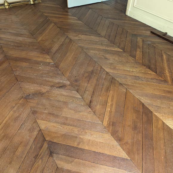 17 m² parquet floor in Hungarian stitch-0