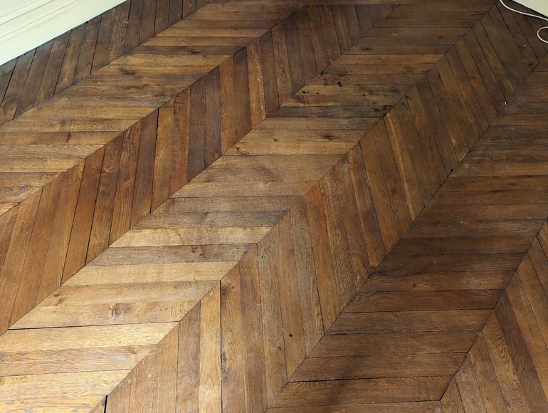 17 m² parquet floor in Hungarian stitch-1