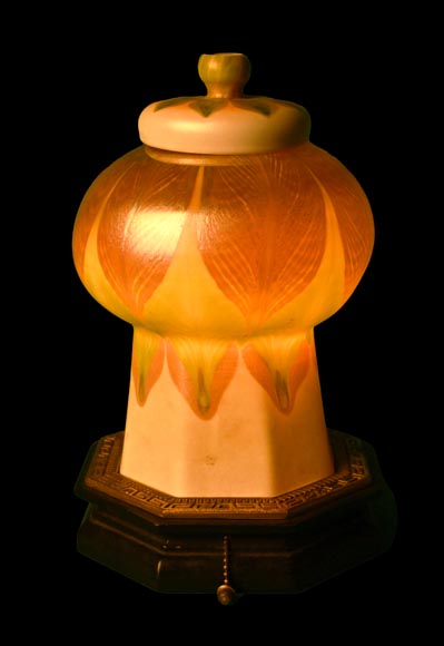 TIFFANY Studios, Mosque Lamp in 