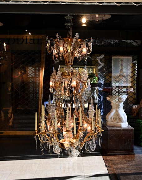 Twenty-Four-Arm Chandelier Based on Château de Versailles Chandeliers, 20th century-11