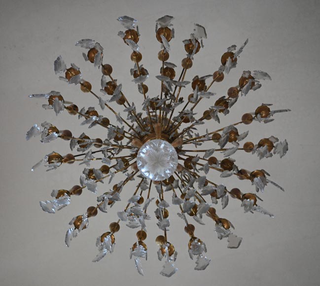 Twenty-Four-Arm Chandelier Based on Château de Versailles Chandeliers, 20th century-14