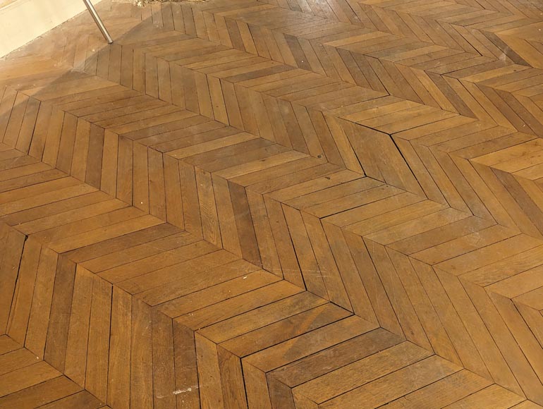 Approx. 28 m² of linear parquet flooring-4