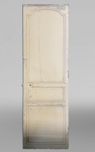 Moulded painted wood door-1