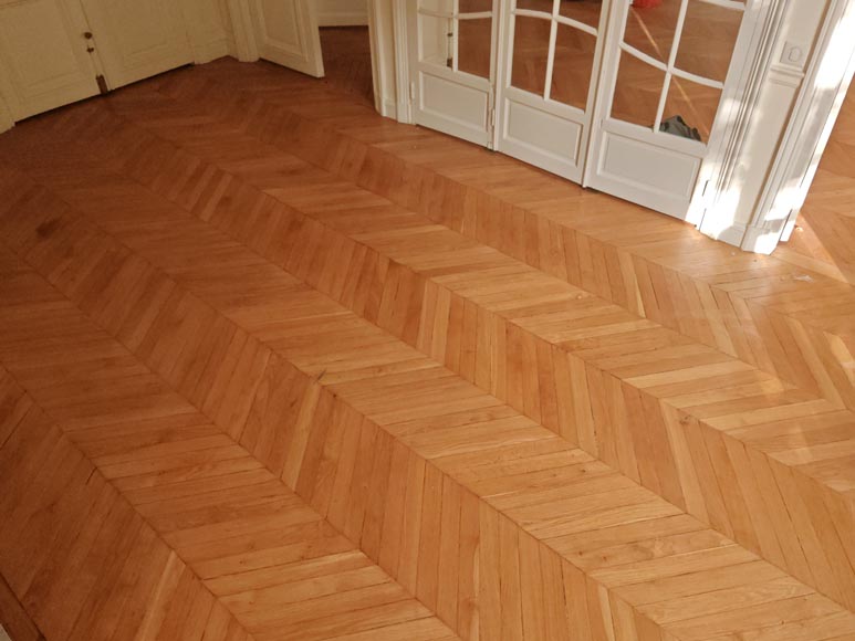 23 m² lot of Hungarian point wood flooring-2