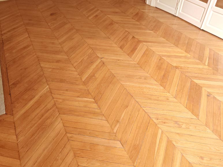 23 m² lot of Hungarian point wood flooring-4