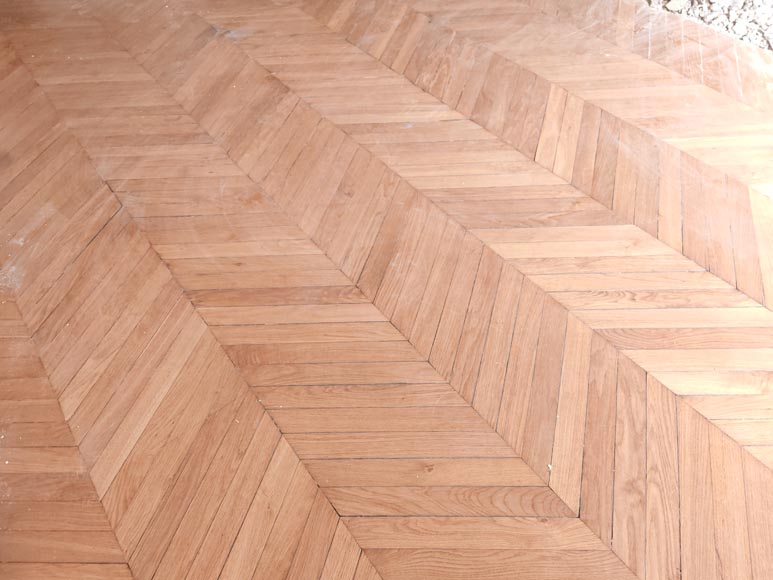 23 m² lot of Hungarian point wood flooring-10