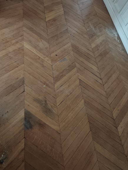 12 m² lot of Hungarian point wood flooring-2