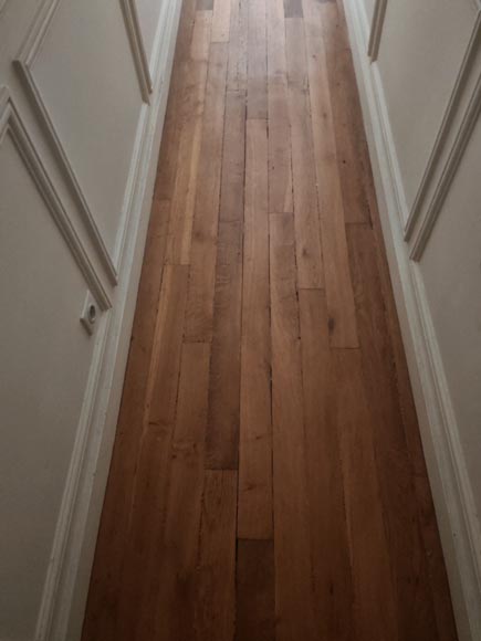 Lot of approximately 7 m² of linear parquet flooring-2