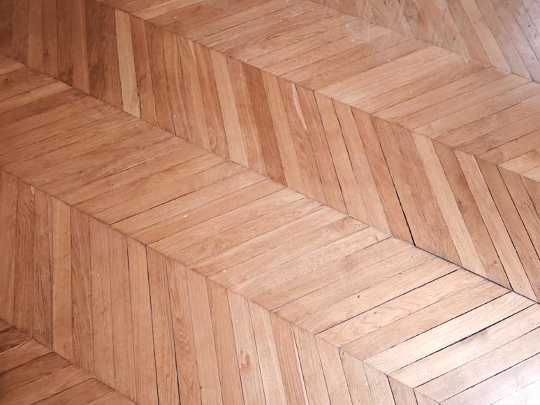 21 m² lot of Hungarian point wood flooring-2