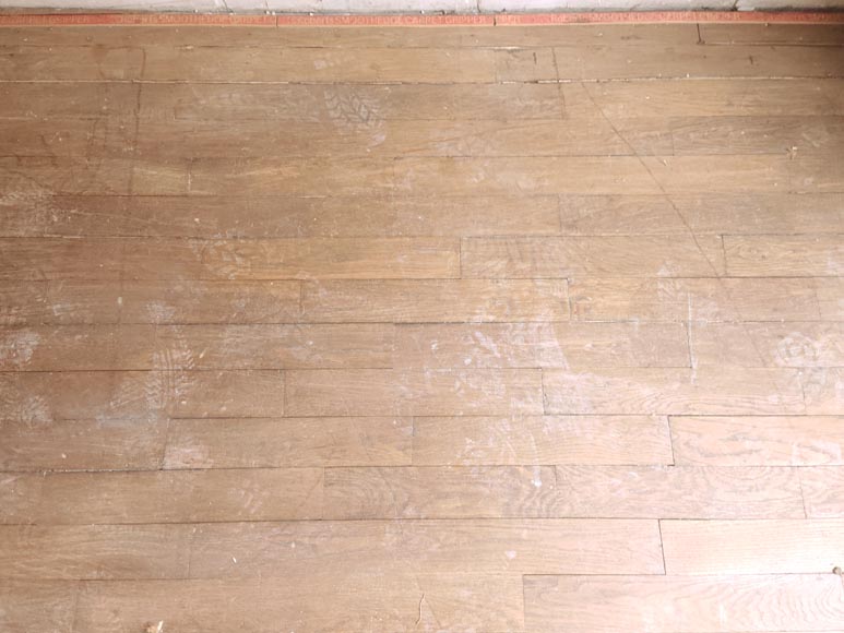 Lot of approximately 13 m² of linear parquet flooring-5