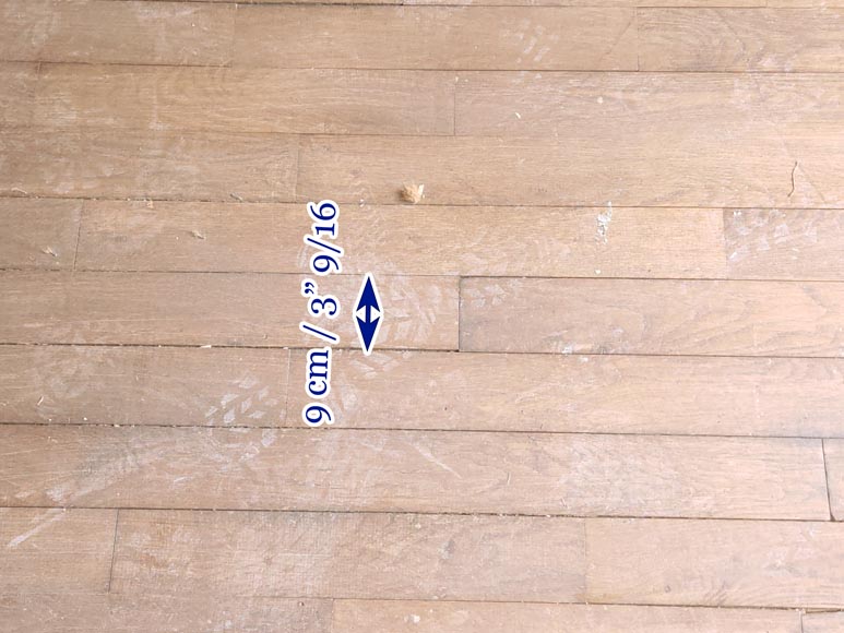 Lot of approximately 13 m² of linear parquet flooring-7