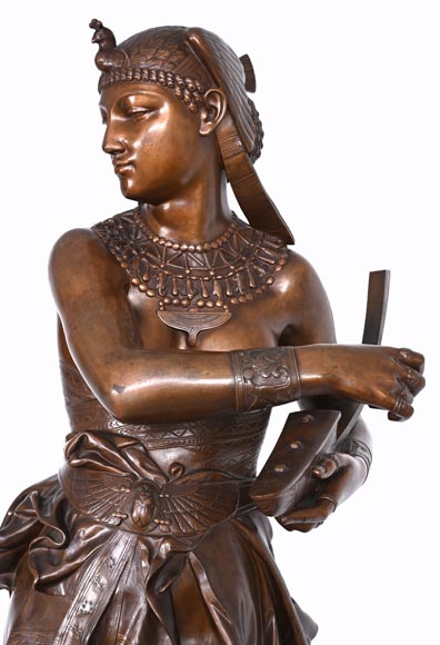 Alexandre FALGUIÈRE (sculptor) and Maison MARNYHAC (foundry) : Egyptian Dancer, after 1873-4