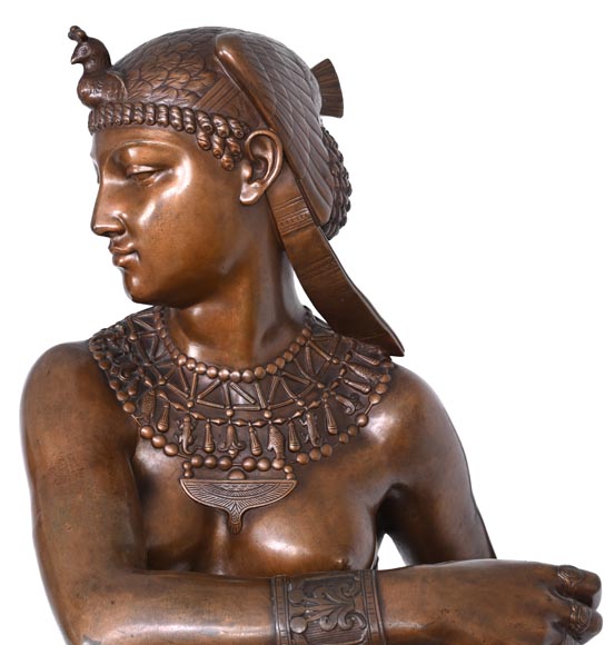 Alexandre FALGUIÈRE (sculptor) and Maison MARNYHAC (foundry) : Egyptian Dancer, after 1873-6