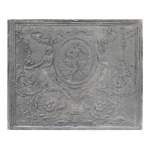 Louis XVI style fireplace plate with mythological decoration