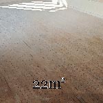 22m² lot of linear oak parquet flooring