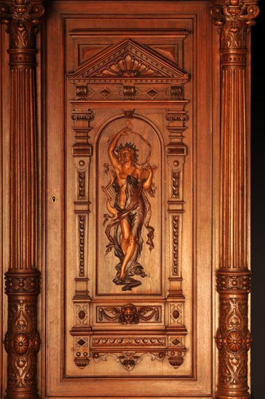 Henri-Auguste FOURDINOIS (1830–1907) – Neo-Renaissance sideboard-2