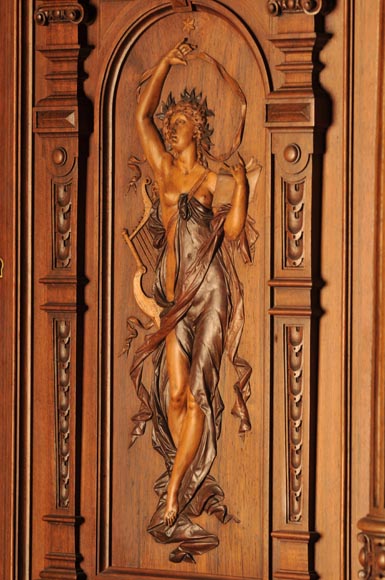 Henri-Auguste FOURDINOIS (1830–1907) – Neo-Renaissance sideboard-6