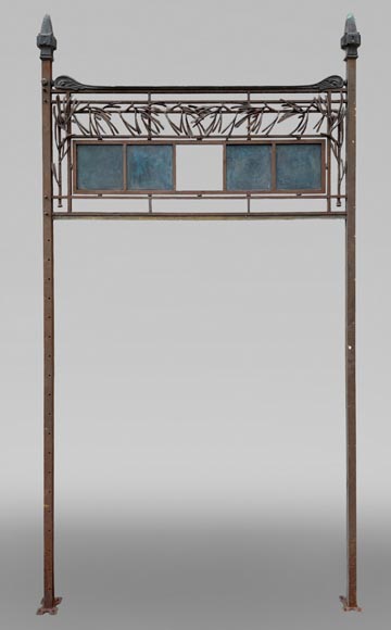 Art Nouveau Shopfront Ironwork Ensemble Art Nouveau Shopfront Ironwork Ensemble-3