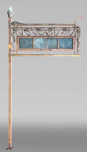 Art Nouveau Shopfront Ironwork Ensemble Art Nouveau Shopfront Ironwork Ensemble-6