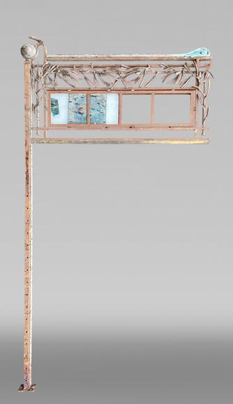 Art Nouveau Shopfront Ironwork Ensemble Art Nouveau Shopfront Ironwork Ensemble-7