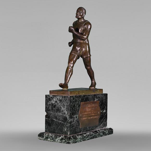 “The Walker”, bronze sculpture-0