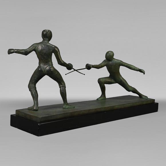 Elie Mardini, The Fencers, 1930s-0