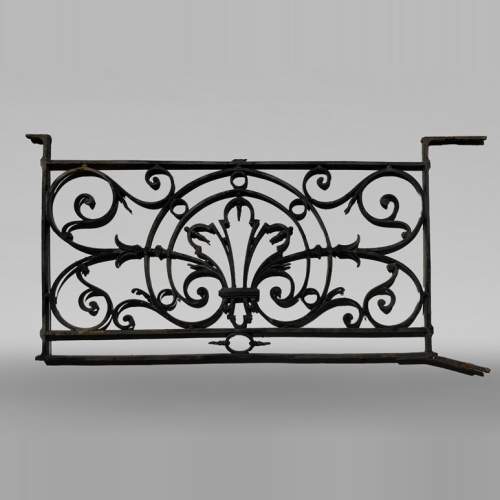 Small wrought iron window guard