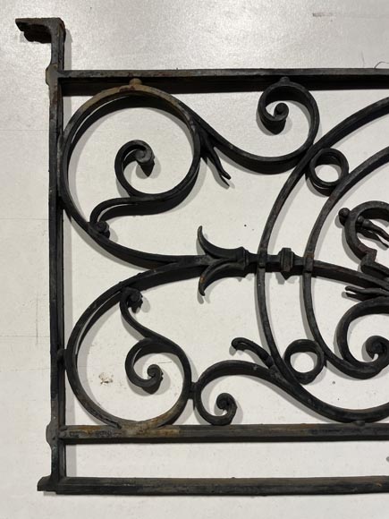 Small wrought iron window guard-3