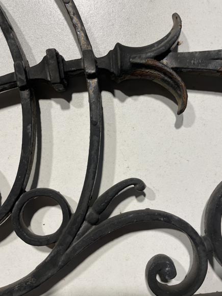 Small wrought iron window guard-5