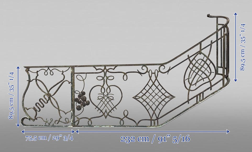 Wrought Iron Stair Railing Wrought Iron Stair Railing-5