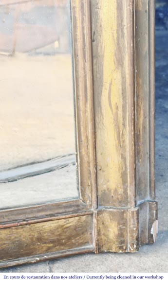 Louis Philippe style patinated trumeau Louis Philippe style patinated trumeau-3