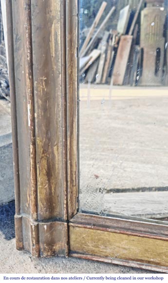 Louis Philippe style patinated trumeau Louis Philippe style patinated trumeau-4