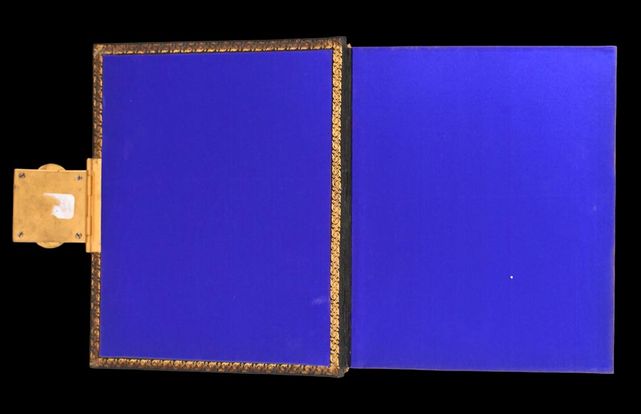 Julien-Nicolas Rivart (1802-1867) – Photo album with porcelain marquetry decoration on leather-8