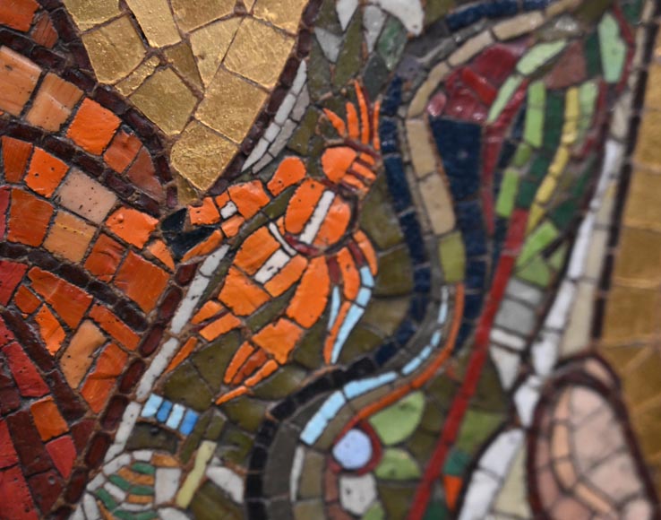 Antonio Salviati (Vicenza, 1816 – Venice, 1890), attributed to Mosaic portrait of Bernard Palissy-5