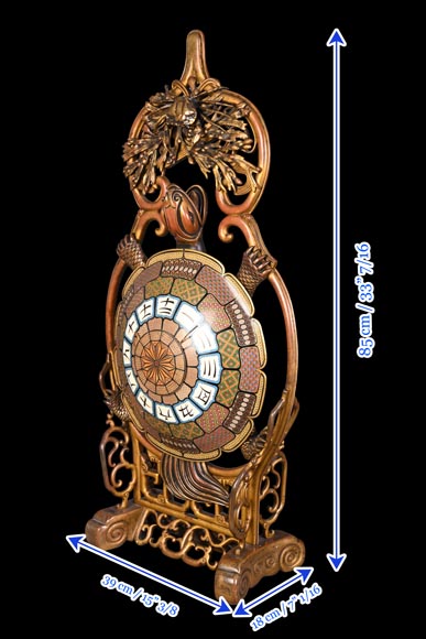 After the model by Émile-Auguste REIBER (1826–1893) for L’Escalier de Cristal, *The Tortoise and the Crab*-16