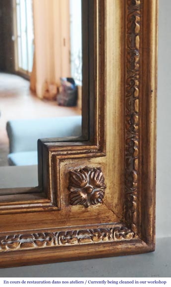  Gilded trumeau in the Napoleon III style-4