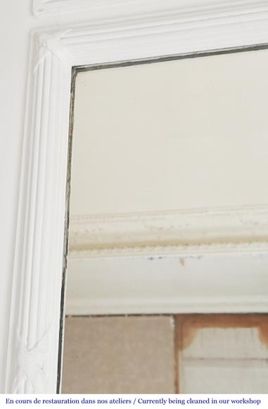 Louis XVI style trumeau with a rose crown-4