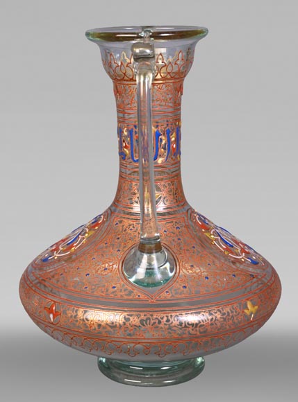 Philippe-Joseph BROCARD (1831-1896), Orientalizing vase-5