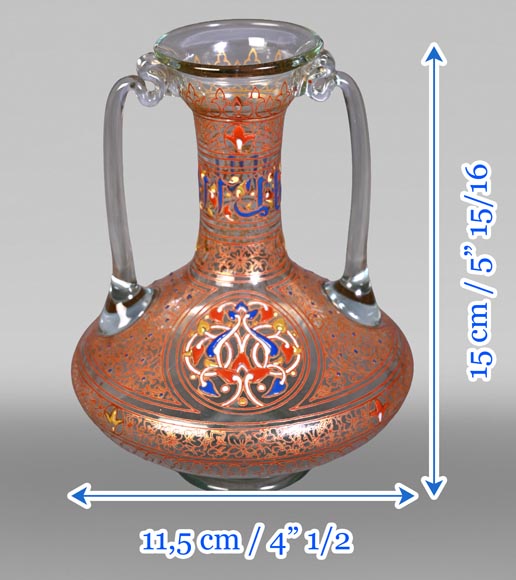Philippe-Joseph BROCARD (1831-1896), Orientalizing vase-9