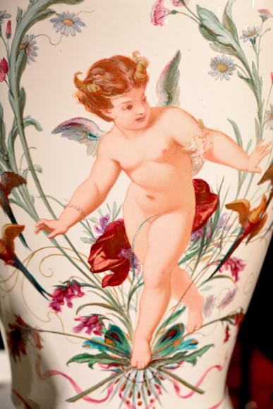 Sèvres Manufactory, Pair of Rhodes vases commissioned by the Household of Emperor Napoleon III-3