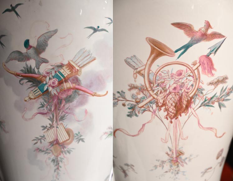 Sèvres Manufactory, Pair of Rhodes vases commissioned by the Household of Emperor Napoleon III-5