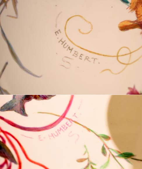 Sèvres Manufactory, Pair of Rhodes vases commissioned by the Household of Emperor Napoleon III-16