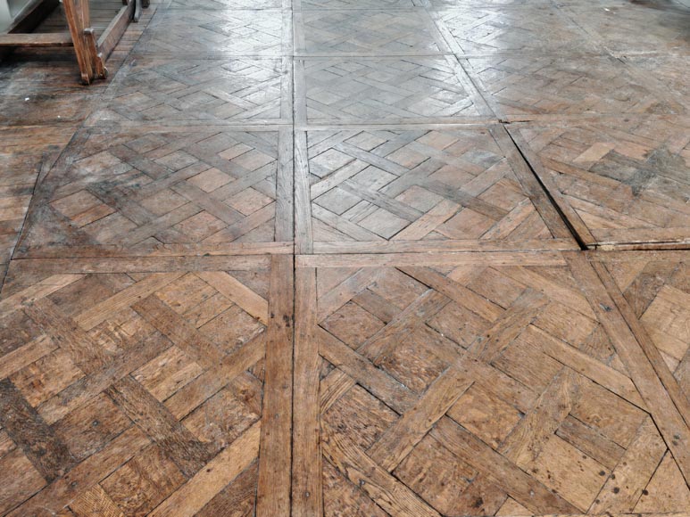 Louis XV period parquet flooring from Versailles in oak-2