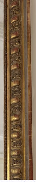 Napoleon III style trumeau decorated with a shell Napoleon III style trumeau decorated with a shell-5