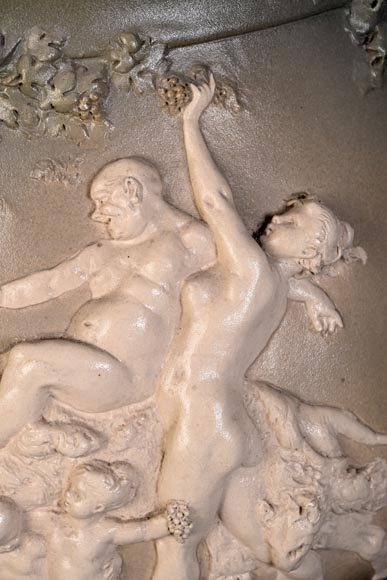 Louis Robert Carrier-Belleuse, “Bacchus and Ariadne at Naxos” Faience -2