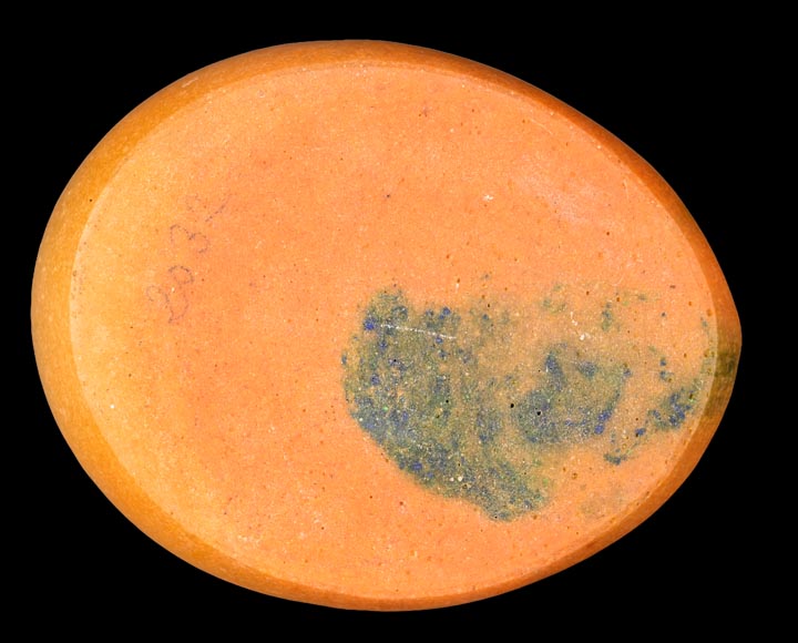 WALTER Amalric & BERGÉ Henri — Pâte de verre dish with chameleon-11