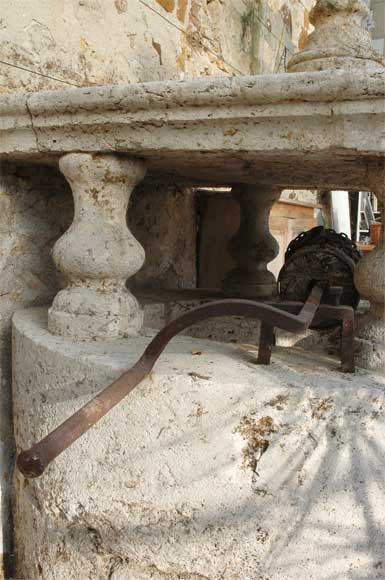 Antique stone well from the 18th century-4